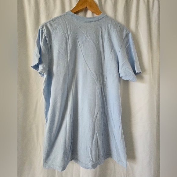 Women's Hot Topic Blue Axolotl Short Sleeve TShirt Top Medium - Picture 2 of 4